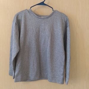 NWT Anne Klein Silver Sweatshirt (S)